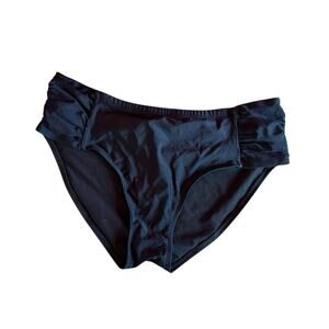 Womens Swimsuit Bottoms Size 1X Black Travel Summer Beach Pool Cruise Resort Fun